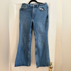 Abercrombie & Fitch Vintage High Rise Flare Jeans 28S